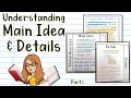 Understanding Main Ideas and Details