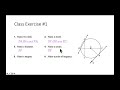 Exploring Lines and Segments in Circle Geometry