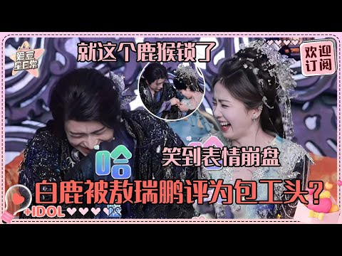 [MultiSub]白鹿在敖瑞鹏心里的形象也太好笑！敖子锐评：鹿鹿去搬砖也能搬成包工头 我们鹿猴居然是工地CP？#白鹿 #敖瑞鹏 #白月梵星 #爱豆星日常