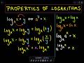 Exploring the Properties of Logarithms