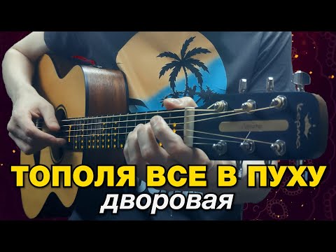 Тополя все в пуху. Караоке под гитару