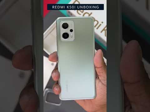 Redmi K50i Simple Unboxing #shorts