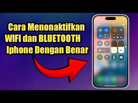 Cara Menonaktifkan WIFI dan BLUETOOTH Iphone Dengan Benar