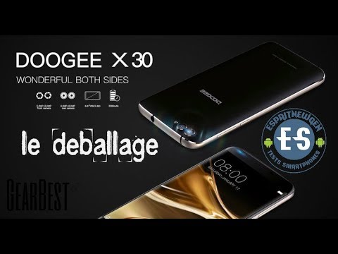 (FRENCH) Doogee X30 deballage et prise en main