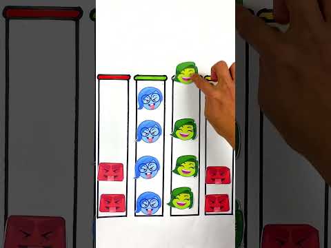 Changing happiest?mood from sadness?fear?&anger?inside out#02#shorts#tiltok