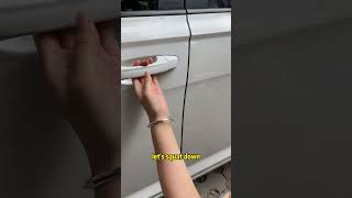 Solutions for forced gear shifting, dead car key, brake failure, and trunk escape#driving #skills