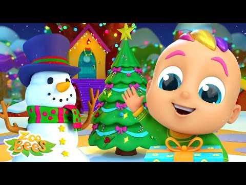 🎄크리스마스 트리 꾸미기 ! 🎅 모두 함께해요! ❄️ 베이비 투트 투트 겨울 크리스마스 동요 모음! Kids TV