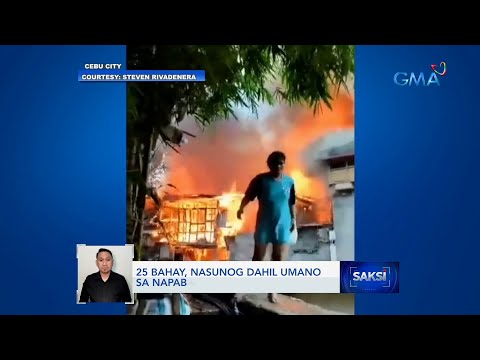 Bahay Nasunog Dahil Umano Sa Napabayaang Niluluto Sa Barangay