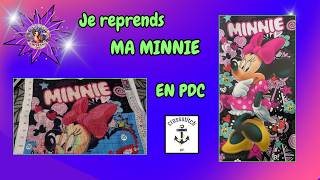 13.09.26 Envie de reprendre ma toile MINNIE #pointdecroix, commande #vipcrossstitch de 2024