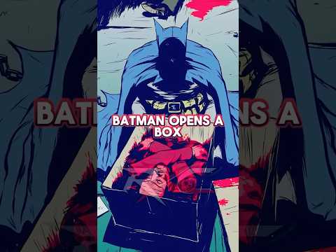 Batman Finds Pieces Of Alfred In A Box #shorts