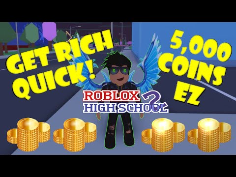 Robloxian High School Money Glitch 07 2021 - how to get a job in roblox high school
