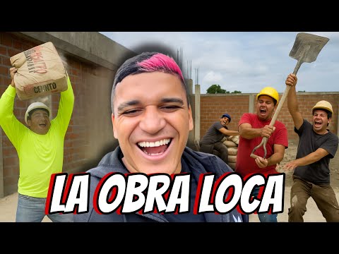 ASÍ ES TRABAJAR EN CONSTRUCCIÓN CON GENTE LOCA 😂🏗️ ¡NO LO VAS A CREER!