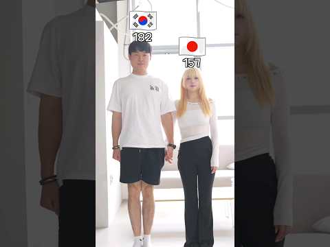 키작은 일본여자와 키큰 한국남자가 연애를 한다면..?! (설렘주의) 푸른산호초 Ver.