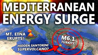 Solar Activity Surge Continues 💥 M6.1 Earthquake Hits Turkey after Mt. Etna Erupts