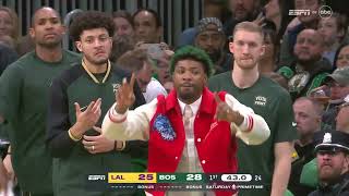 aylen Brown with a perfect finish Boston Celtics
