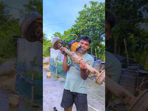 making homemade Thar+RC car 48 volt motor #shots #project #experiment #sujanexperiment