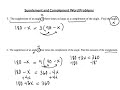 Complementary and Supplementary Angles