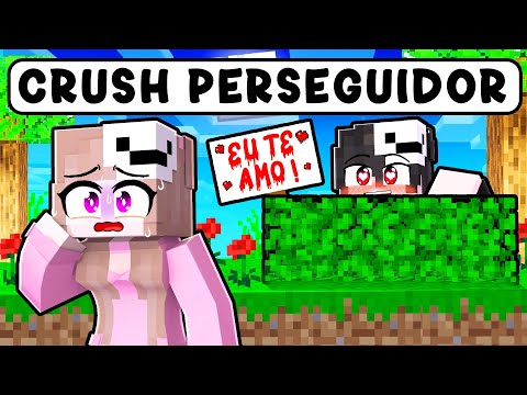 LAYSA tem UM CRUSH PERSEGUIDOR no MINECRAFT!