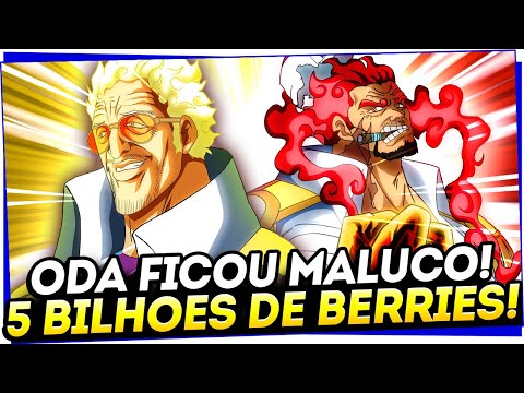 EU TÔ MALUCO! ODA REVELA O MARINHEIRO DE 5 BILHÕES DE BERRIES (E MUITO MAIS) EM ONE PIECE!