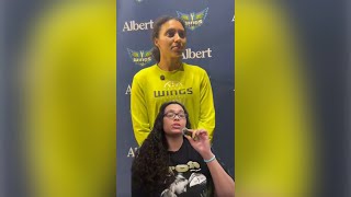 Azzi Fudd Dallas Wings Media Availability Recap