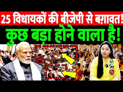 25 विधायकों का बीजेपी से बग़ावत!कुछ बड़ा होने वाला है! @NewsTheNation | MODI |AMIT SHAH |BJP| LIVE