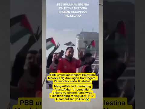 Allahuakbar ikut bhgia, haru dan merasakan kbahagiaan mereka 🥲 #fypviral #trendingshorts #palestine