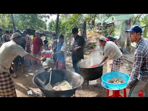 "ĐỘC ĐÁO" Ẩm Thực Người Chăm Châu Đốc - Nấu Đám Cưới Theo Phong Cách Ấn Độ