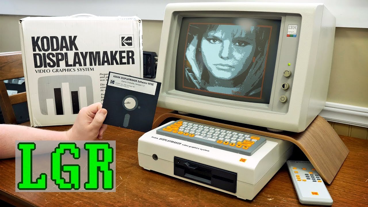 Kodak DisplayMaker: $2, 000 Video Graphics System from 1988