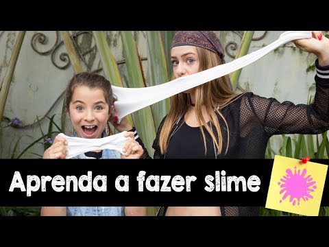 APRENDA A FAZER SLIME ft. Ivana Coelho || Valentina Schulz