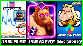 NUEVA EVOLUCIÓN!? ¡CLASH ROYALE en su PRIME! ⬆️ GANADORES x4 PASS ROYALE 🏅 Noticias Clash Royale