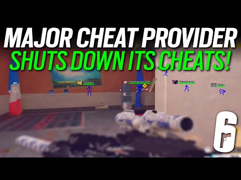 Major Cheat Provider Shuts down its Cheats! - 6News - Tom Clancy's Rainbow Six Siege