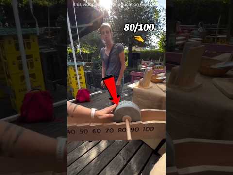 Everyone Failed… But This Girl Stopped the Wheel Exactly at 100! 😱#viralvideo #shortvideos #yt