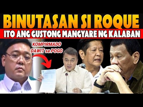 KAKAPASOK LANG PINA AARESTO na! HARRY ROQUE lagot na POGO Protector DUTERTE dawit REACTION VIDEO