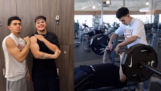 REUNITED With @Jaycoset !! | HEAVY Chest and Tricep WORKOUT!
