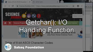 Getchar(): I/O Handling Function