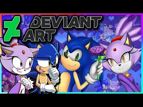 Sonic and Blaze VS DeviantArt (FT Tails)