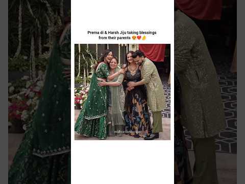Taking blessings from parents😍 ❤#shorts #youtubeshorts #prernamalhan #viral #trending #malhanfamily