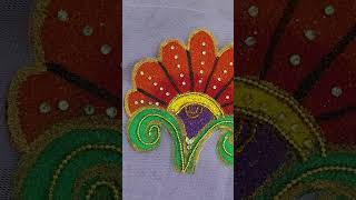 #readymade rangoli#beautiful creation #designs#rangoli