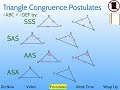 Triangle Congruence Practice Challenge