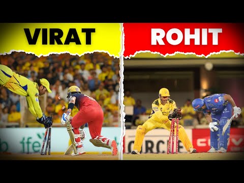 MS Dhoni Lightning Fast Stumpings (Only Impossible) | TFV-Cricket