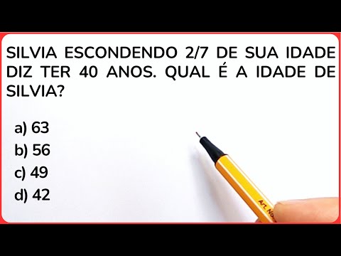 3 QUESTÕES DE RACIOCÍNIO LÓGICO! Consegue resolver?