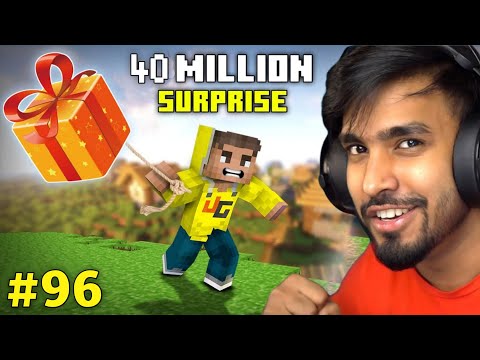 TECHNO GAMERZ REVEAL THE BIGGEST 40 MILLION SURPRISE IN MINECRAFT I TECHNO GAMERZ I UJJWAL GAMING