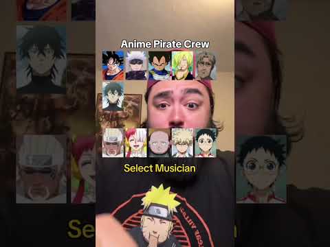 BUILDING THE BEST ANIME CREW TO FIND THE ONE PIECE ?‍☠️? #anime #shorts