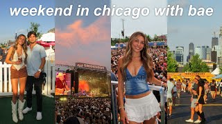 WEEKEND IN CHICAGO | music festival, exploring the city, yummy food & more!