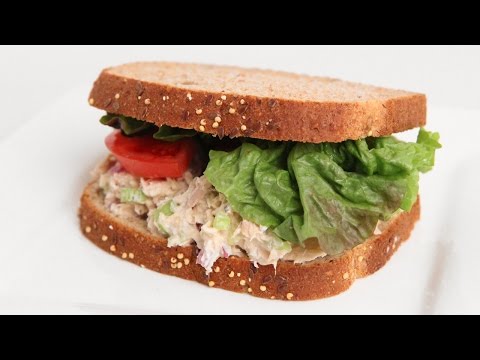 Homemade Tuna Salad Sandwich Recipe - Laura Vitale - Laura in the Kitchen Episode 909