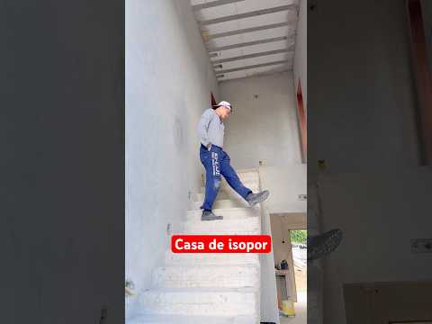 Faria uma casa de isopor ? #dicas #obra #construção #pedreiro #casa