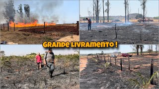 Nosso SÍTIO pegou FOGO‼️QUANDO PENSAMOS QUE TUDO JA TINHA ACABADO🔥😭O INESPERADO ACONTECEU !!!