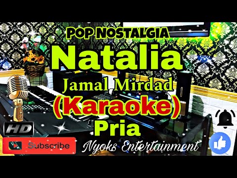 NATALIA - Jamal Mirdad / Obbie Messakh (Karaoke) Pop Original || Nada Pria || C=DO