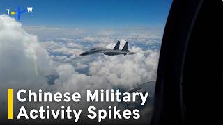 YouTube video thumbnail:  China Steps Up Military Activity Around Taiwan 