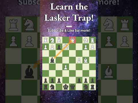 Learn the Lasker Trap! #shorts